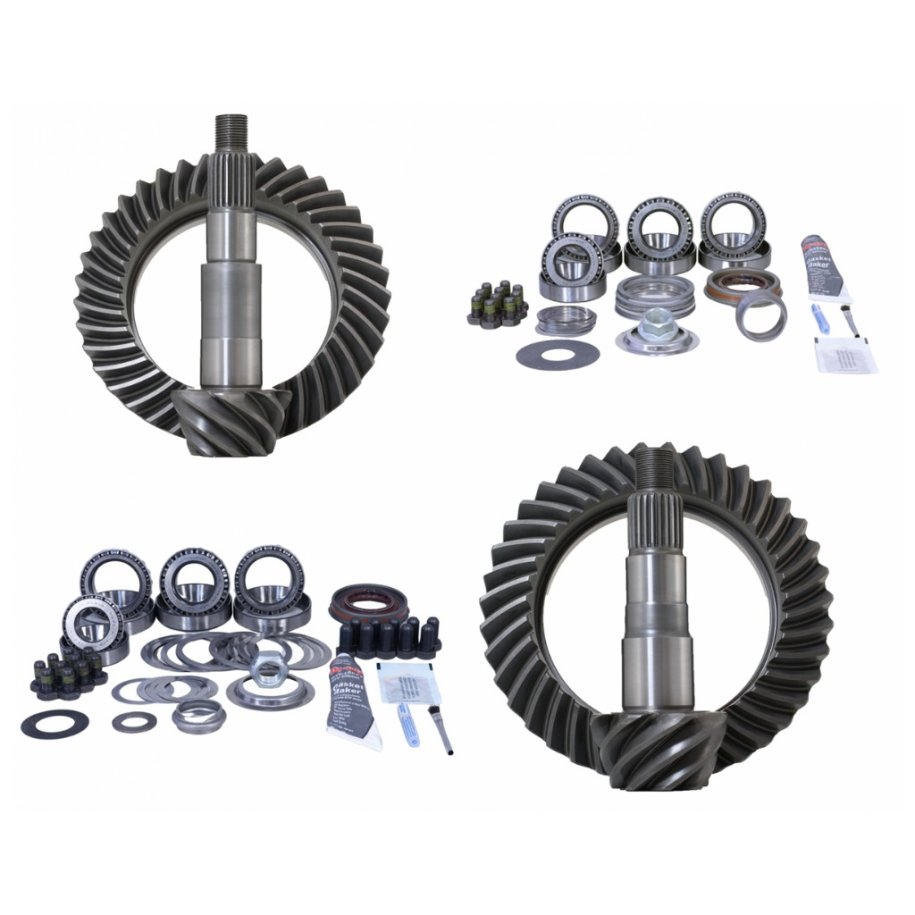 Front and rear ring and pinion set 5.13 ratio Dana 30/44 Revolution Gear