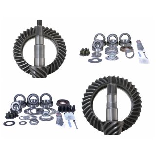 Front and rear ring and pinion set 5.13 ratio Dana 30/44 Revolution Gear