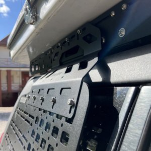 Right external MOLLE panel Bison Gear