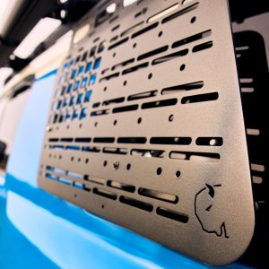 Left external MOLLE panel Bison Gear