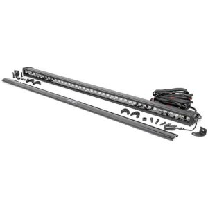 LED light bar 40" single row spot Rough Country Black Series