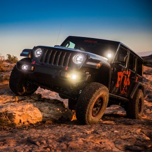 Dual steering stabilizer FOX Performance 2.0 IFP
