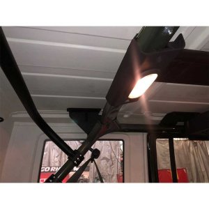 Mounting kit for SRM rack factory hard top Go Rhino