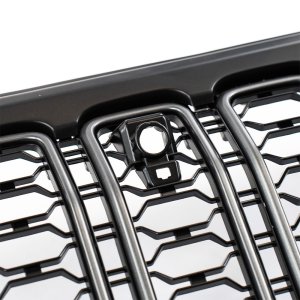 Grille with LED lights and camera hole OFD