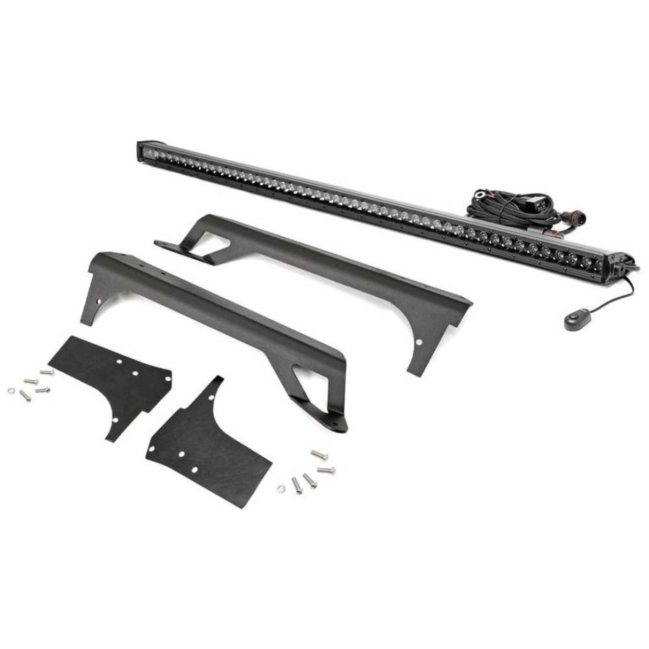 LED light bar 50" White DRL Rough Country Black Series