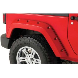 Rear fender flares standard coverage RealTruck Bushwacker Pocket Style