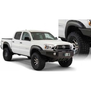 Front and rear fender flares Husky Liners Pocket Style long bed