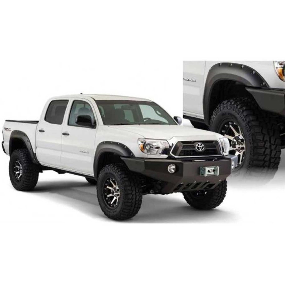 Front and rear fender flares Husky Liners Pocket Style long bed