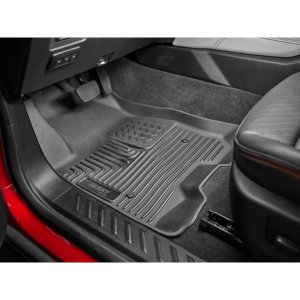 Front and rear floor mats Weatherbeater Husky Liners Crew Cab