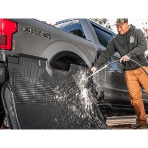 Front and rear floor mats Weatherbeater Husky Liners Crew Cab