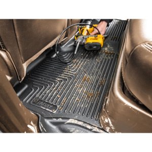 Front and rear floor mats Weatherbeater Husky Liners Crew Cab