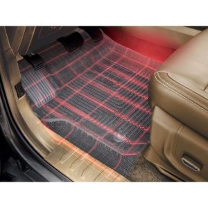 Front and rear floor mats Weatherbeater Husky Liners Double Cab