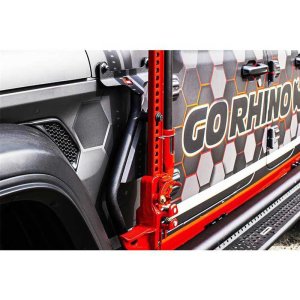 Front driver side exterior jack mount Go Rhino