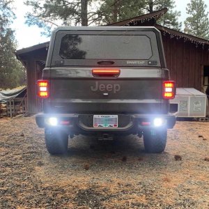 Rear bumper LED reverse lights Oracle
