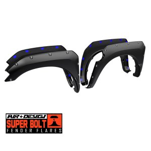 Front and rear fender flares Air Design Super Bolt