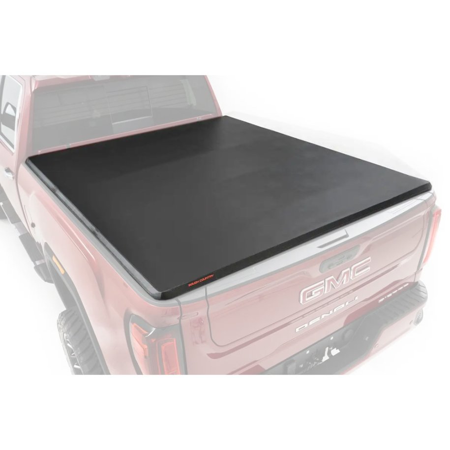 Soft tri-fold bed cover Rough Country 6'9"