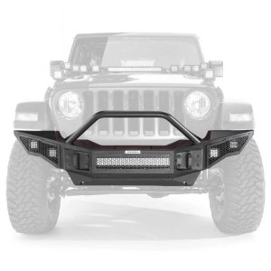Front full bumper with bull bar Go Rhino Rockline