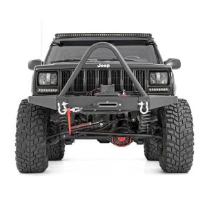 LED light bar 50" single row spot Rough Country Black Series