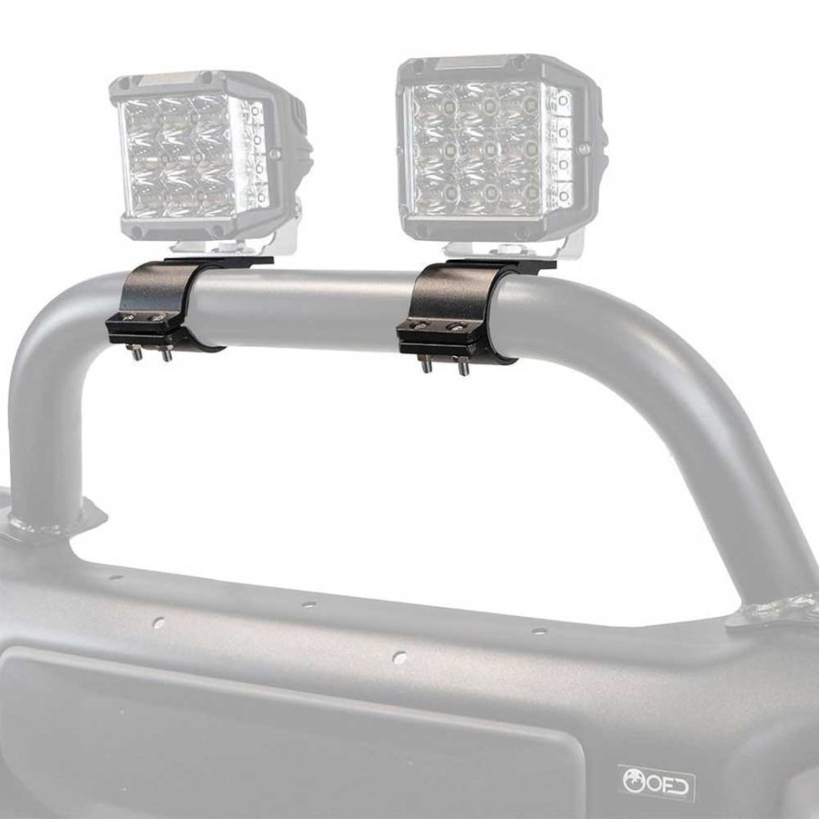 Bull bar led lights clamp brackets OFD 49-54 mm