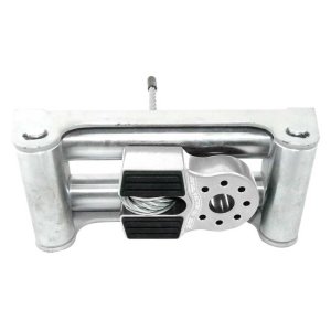 Flatlink with titanium pin & rubber guard silver Factor 55