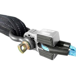 Flatlink with titanium pin & rubber guard silver Factor 55