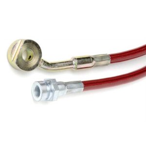 Front extended brake line kit 22" JKS
