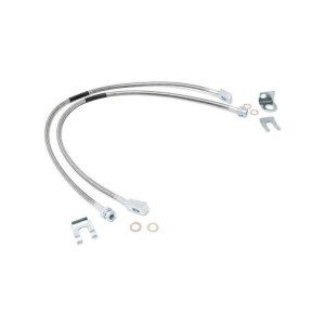 Front extended brake lines Rough Country Lift 4-6"