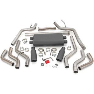 Dual exhaust system Rough Country Cat Back