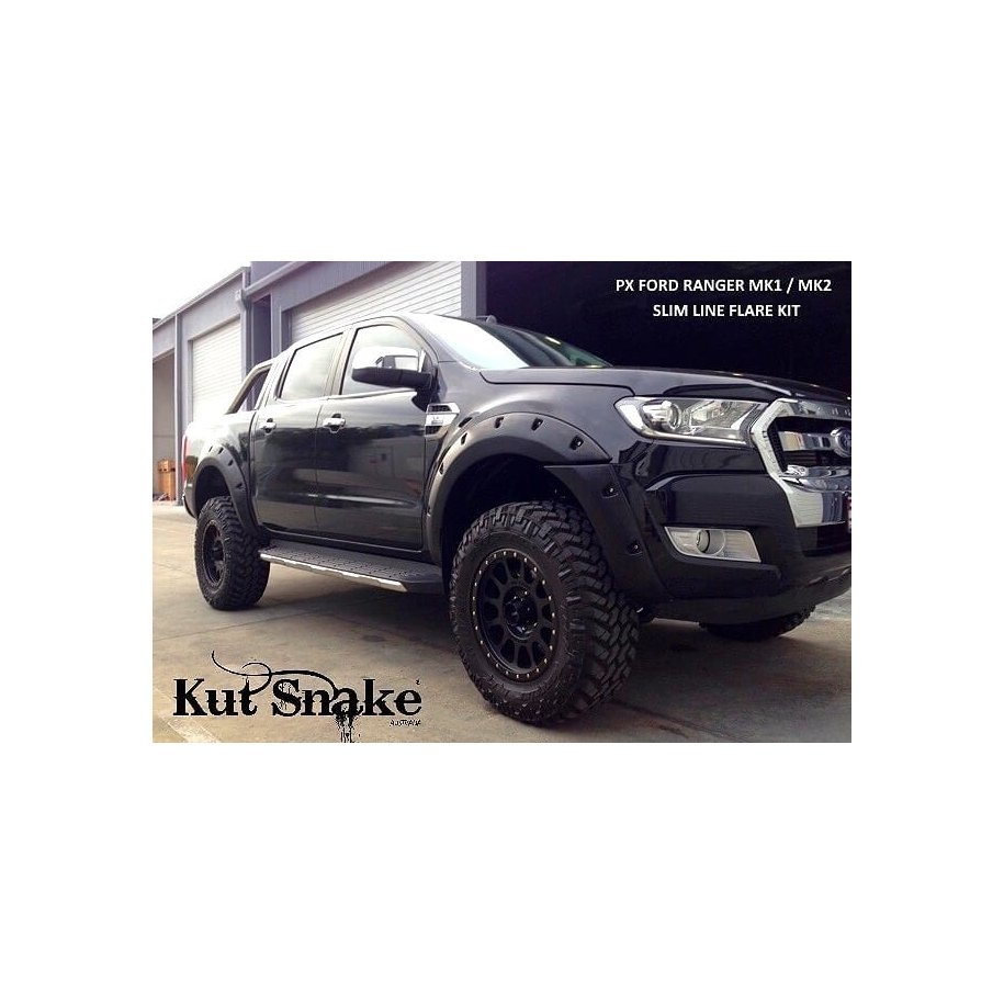 Kut Snake arku paplašinātāji Ford Ranger PXII, PXIII Extra Slim