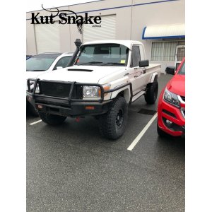 Kut Snake arku paplašinātāji Toyota Land Cruiser 70 series single cab